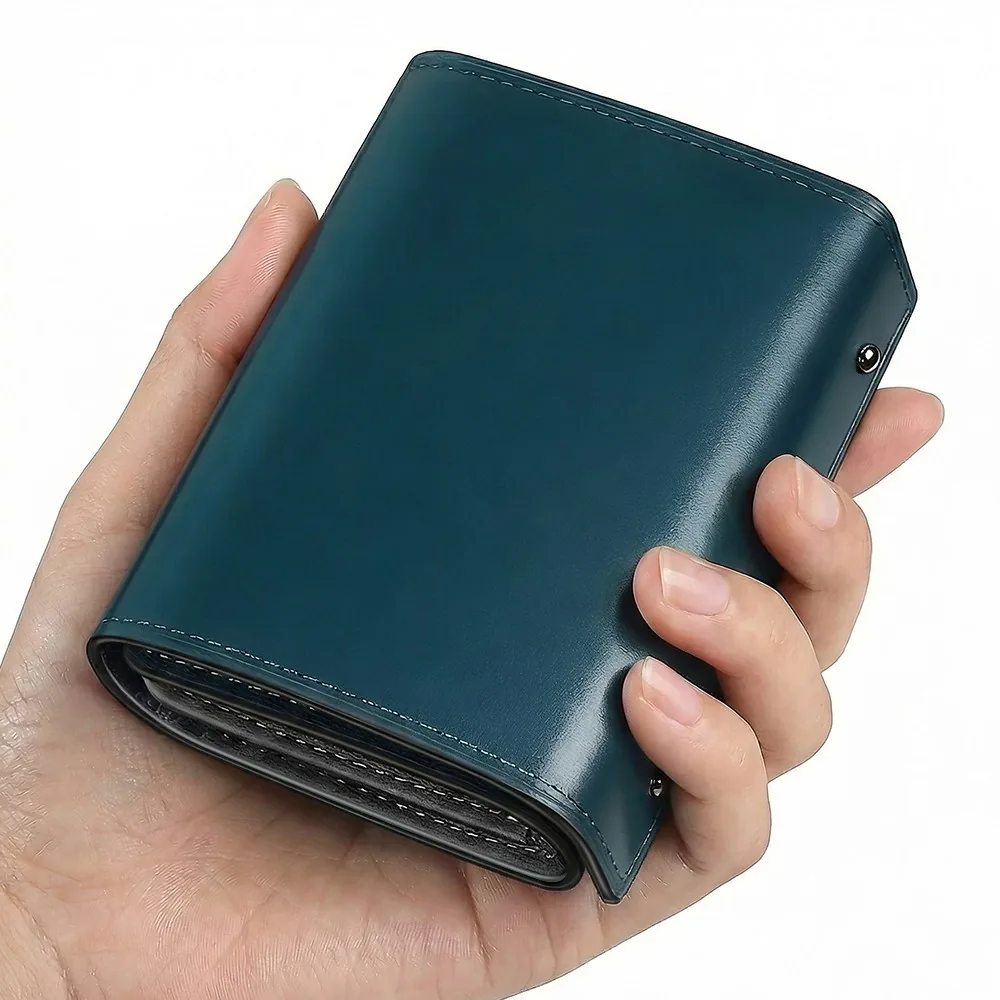 쿠팡 Luxeed 남성 지갑 천연가죽 RFID 차단 대용량 카드지갑