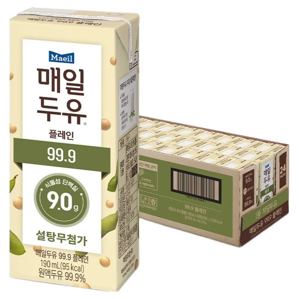 쿠팡 매일두유 99.9 플레인