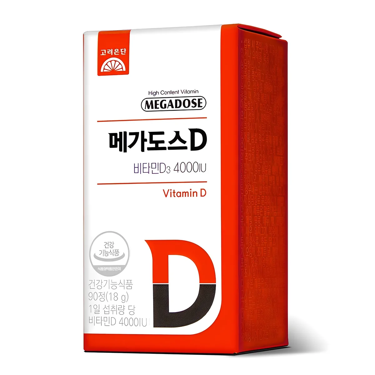 쿠팡 메가도스 D 비타민D3 4000IU