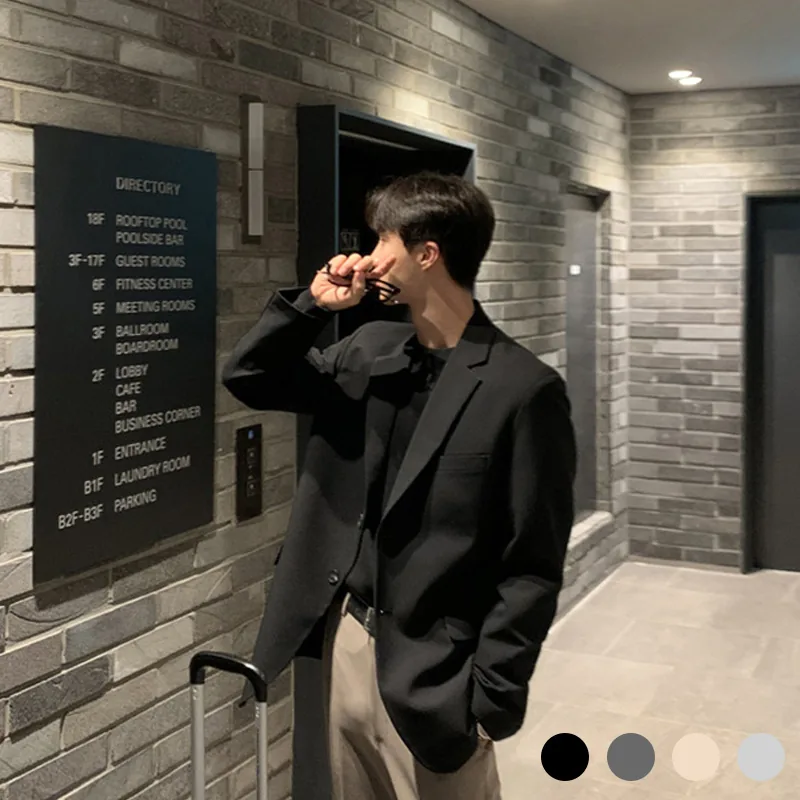 쿠팡 남성 자켓 빅사이즈 정장 경량 캐주얼 수트