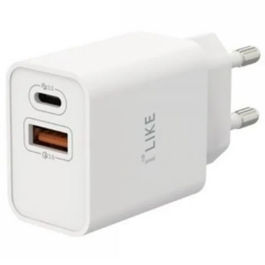 쿠팡 아이라이크 초고속충전기 25W PD USB C타입 USB A 멀티포트