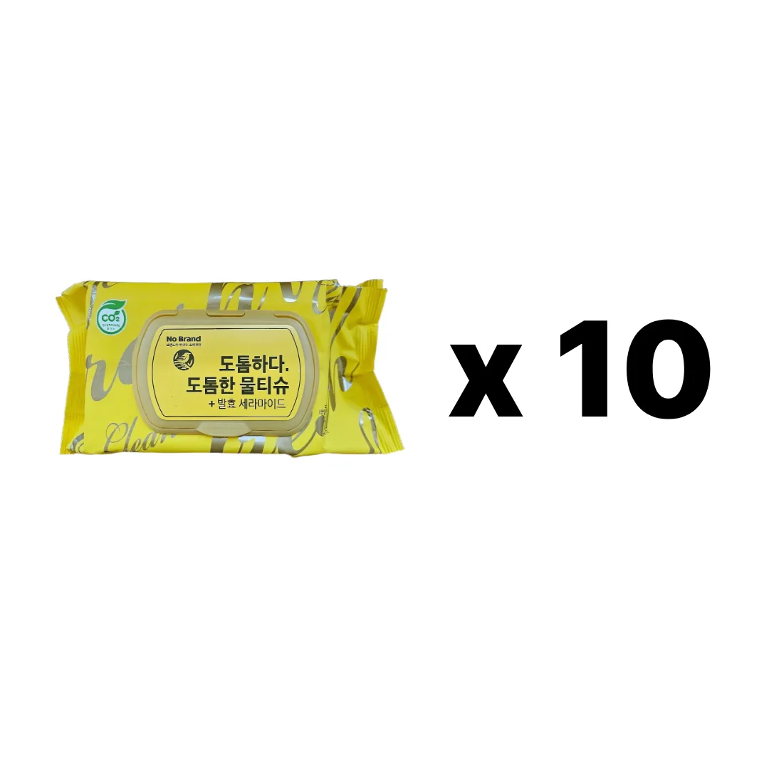 쿠팡 노브랜드 도톰한 100매 물티슈
