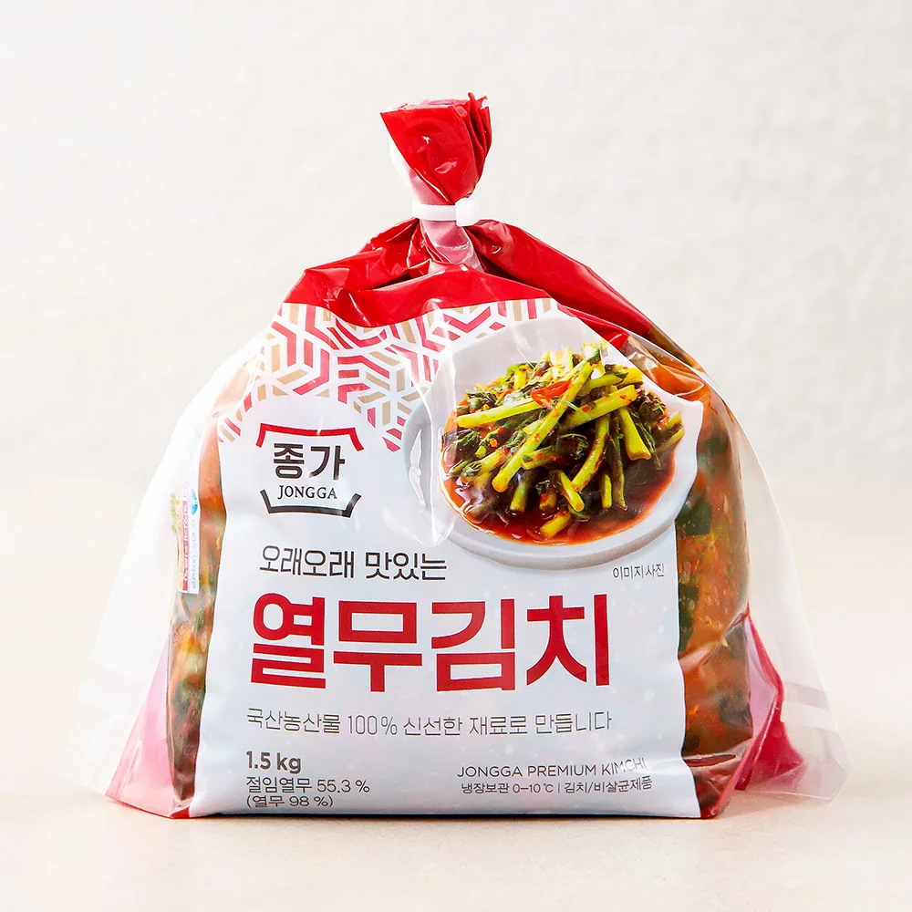 쿠팡 종가 오래오래 맛있는 열무김치