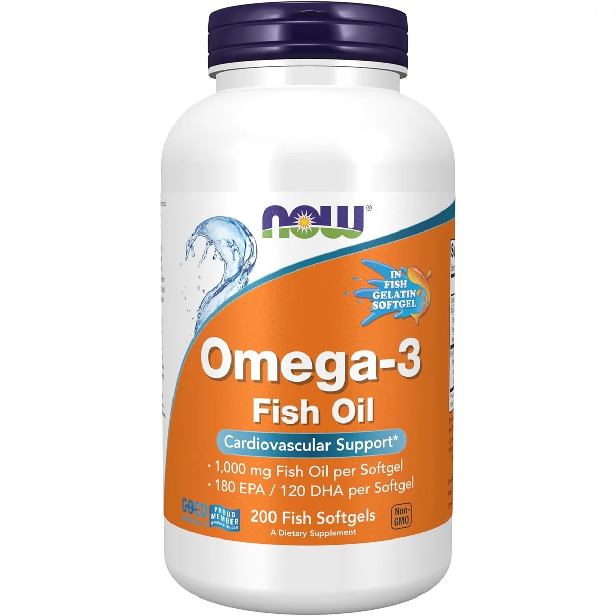 쿠팡 나우푸드 멀레큐럴리 디스틸드 오메가3 1000mg 피쉬 소프트젤