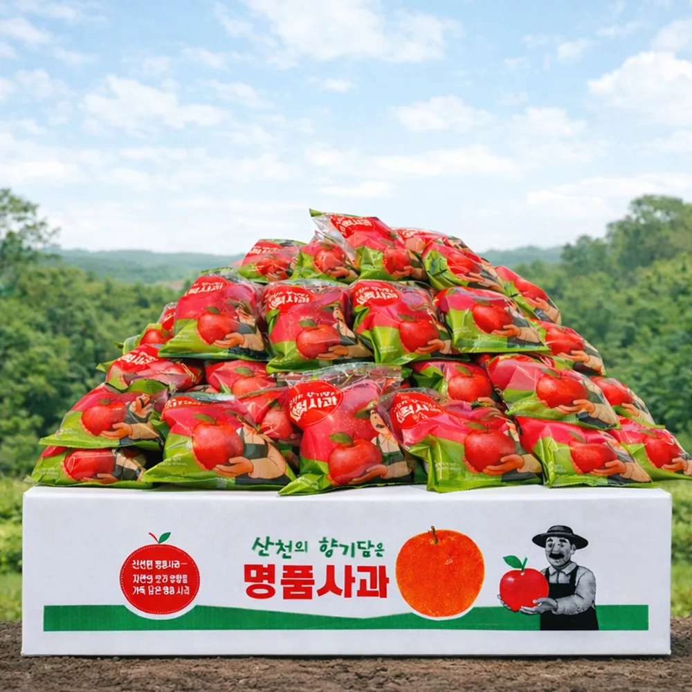 쿠팡 고당도선별 세척사과 껍질째먹는 꿀사과 2kg