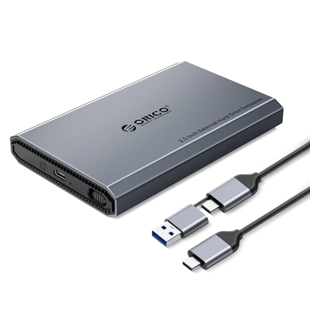 쿠팡 오리코 알루미늄 합금 2.5형 SSD 외장하드케이스 DD25 USB-C
