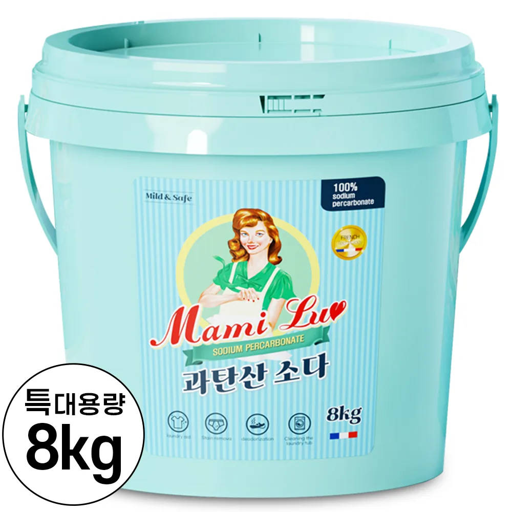 쿠팡 맘스럽 과탄산소다 버킷 초대용량 1등급원료 산소계표백제