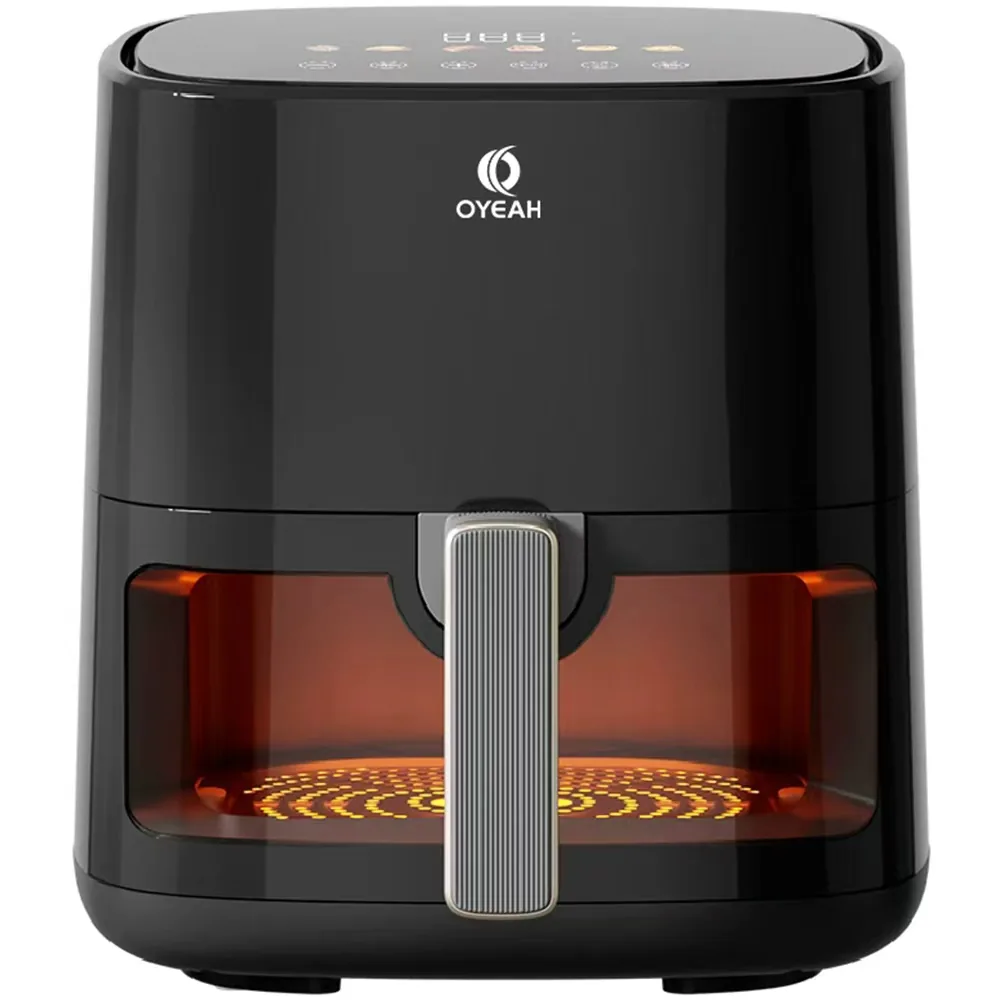 쿠팡 OYEAH 저소음 에어프라이어 5.0L 시각화 대용량