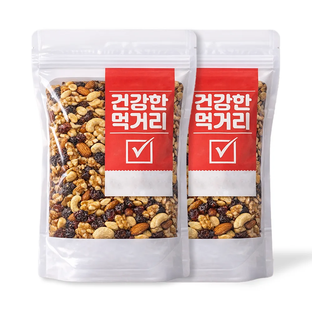 쿠팡 새봄푸드 프리미엄 믹스너츠 1kg 2개