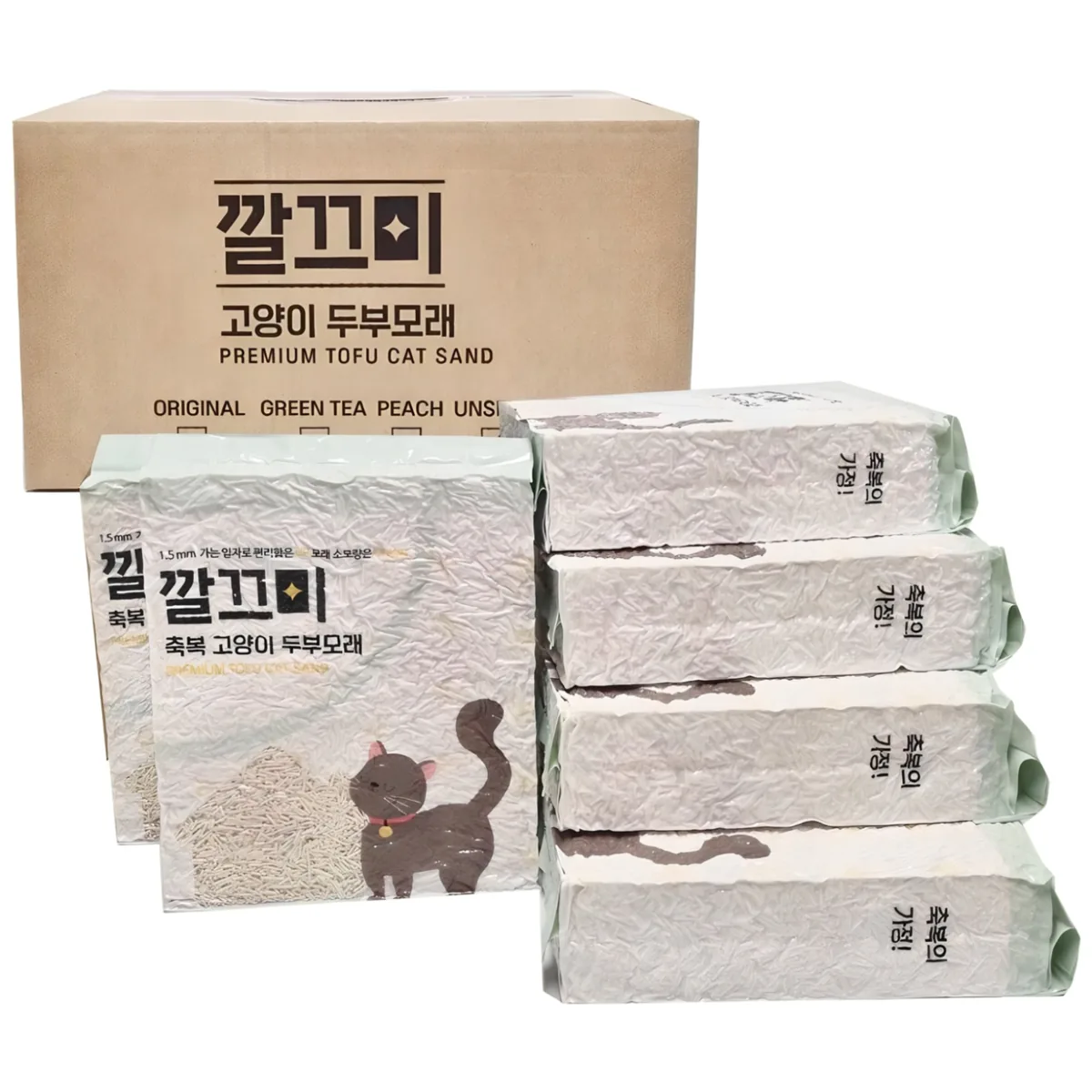쿠팡 고양이두부모래 1.5mm 극세사입자
