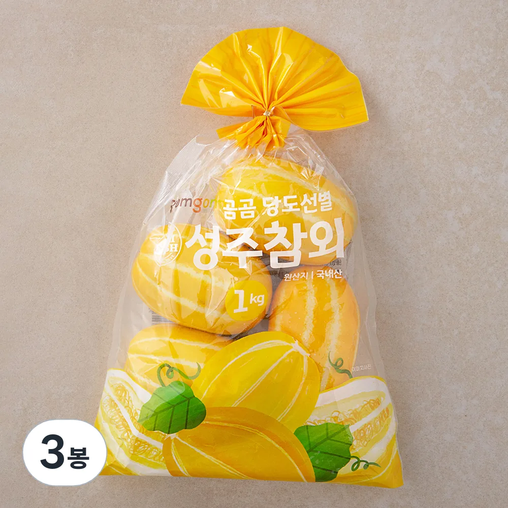 쿠팡 곰곰 당도선별 성주참외