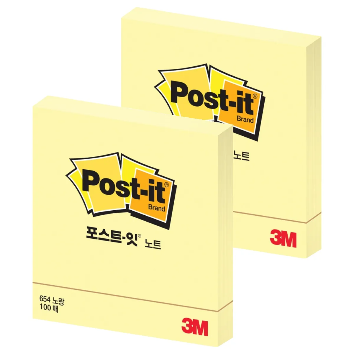 쿠팡 포스트잇 노트 접착메모지 654