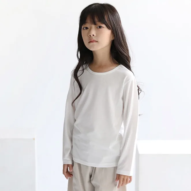 쿠팡 예루예나 아동용 실켓 기본 티셔츠