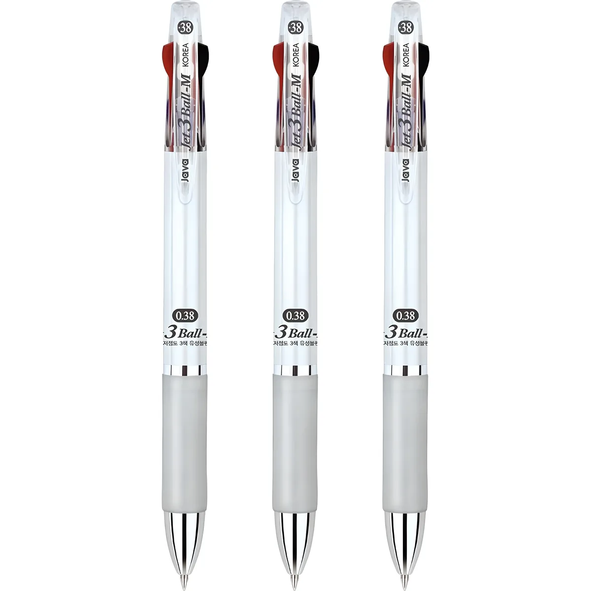 쿠팡 자바펜 제트3볼M 유성볼펜 0.38mm