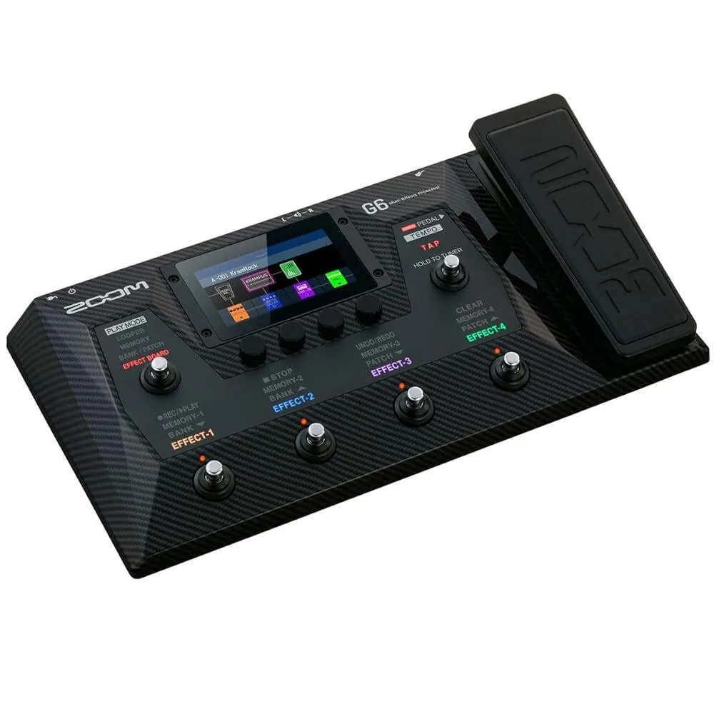 쿠팡 Zoom G6 기타 멀티 이펙트 프로세서
