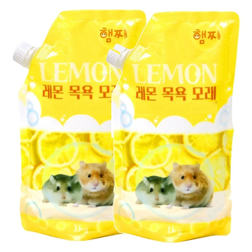 쿠팡 햄찌 햄스터 레몬 목욕 모래