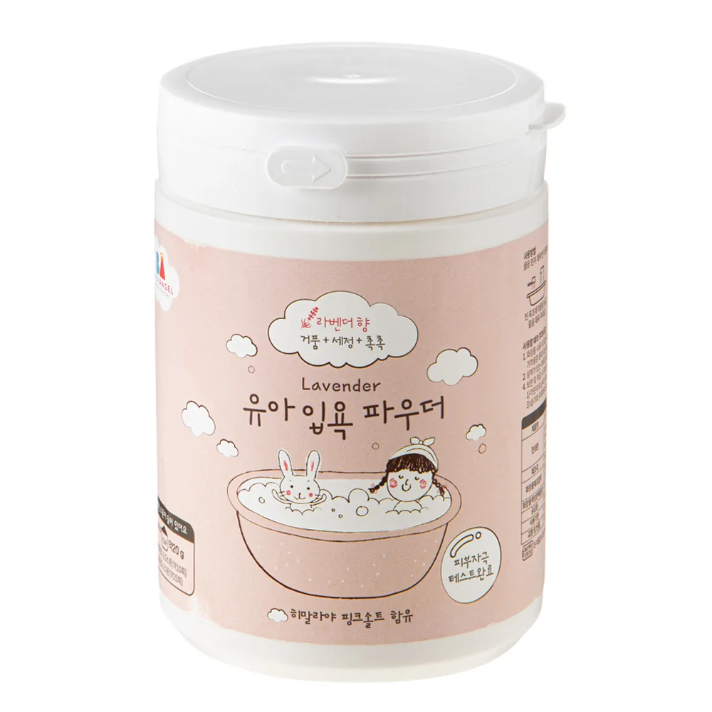 쿠팡 비지엔젤 유아 입욕파우더 라벤더