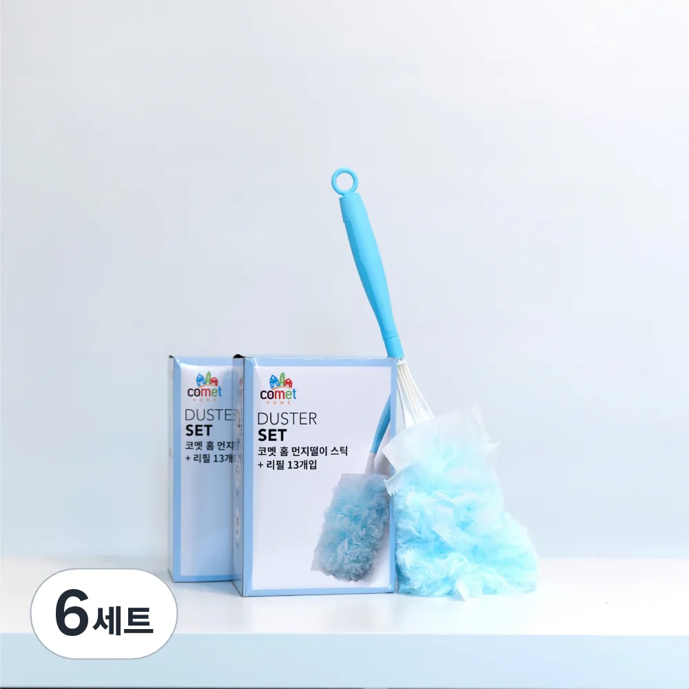 쿠팡 코멧 홈 먼지떨이 스틱 + 리필13개
