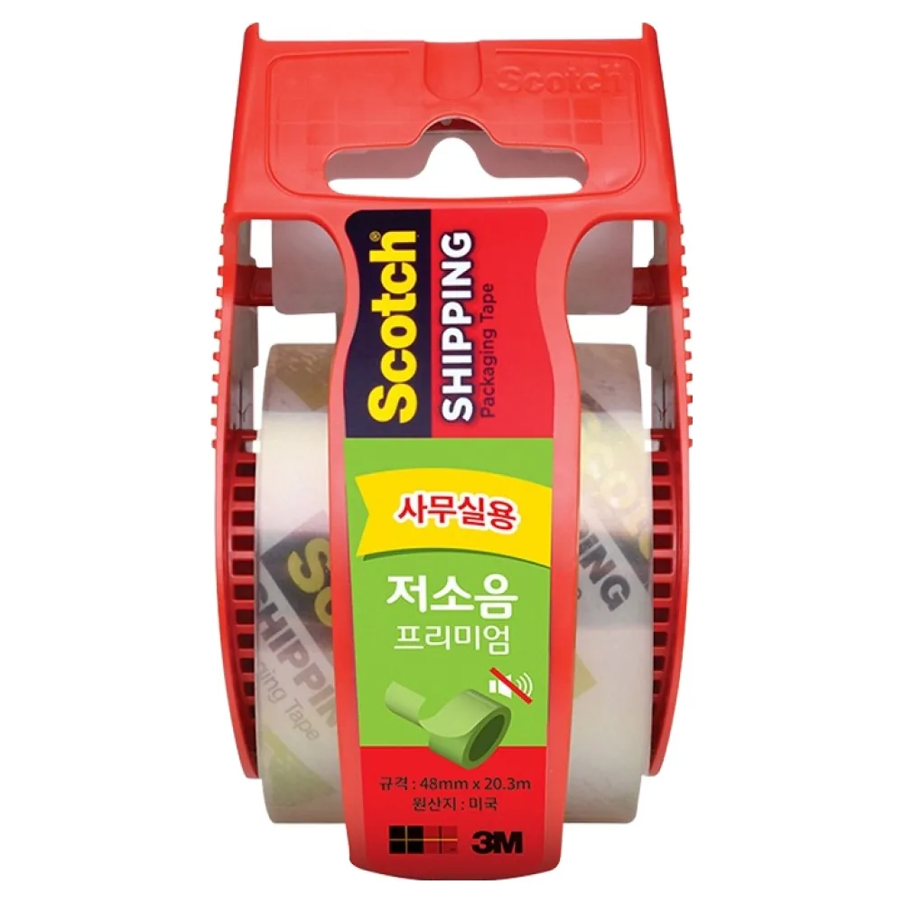 쿠팡 스카치 저소음 프리미엄 포장용 테이프 48mm x 20m