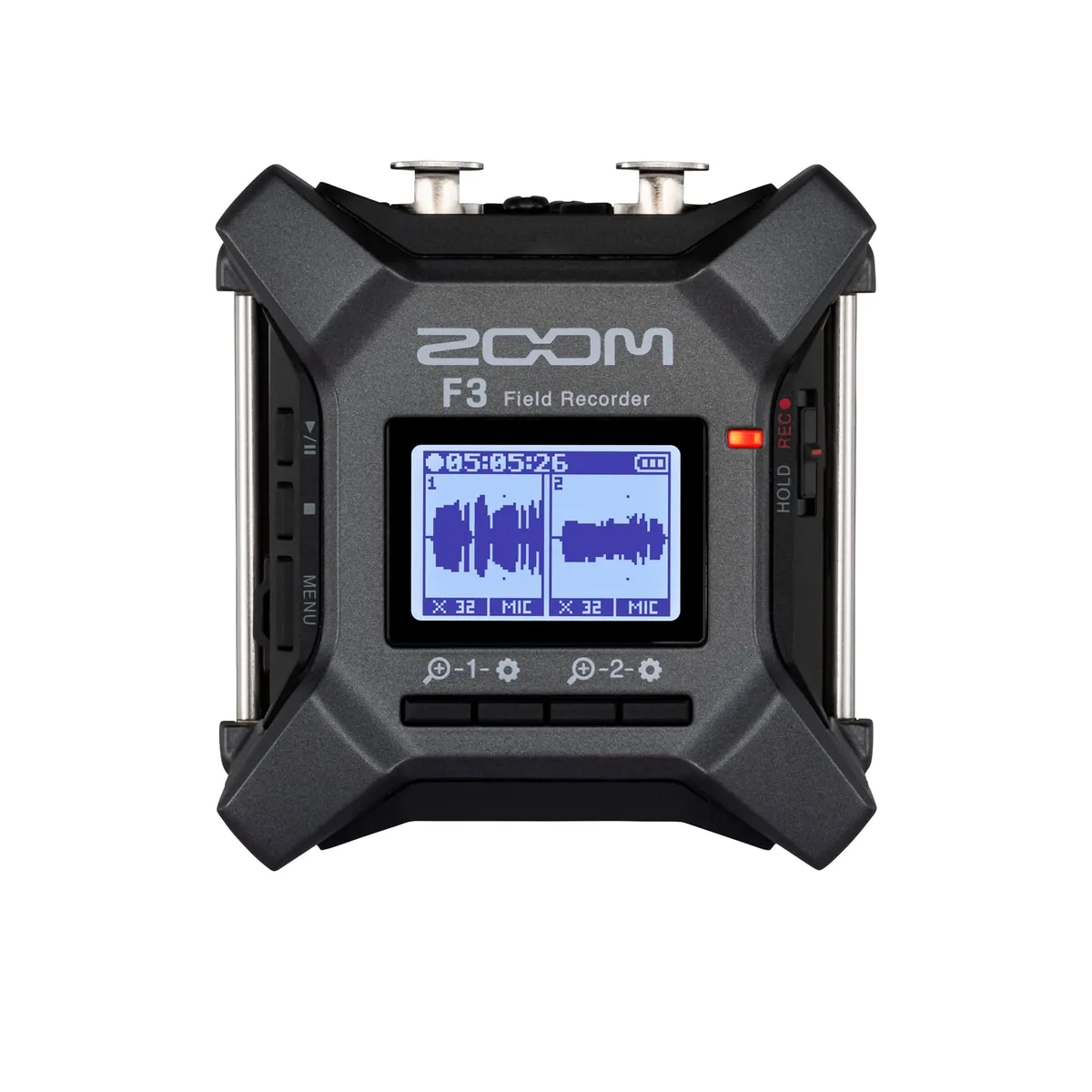 쿠팡 ZOOM F3 필드 레코더 2채널 32bit 플로트 녹음 블랙