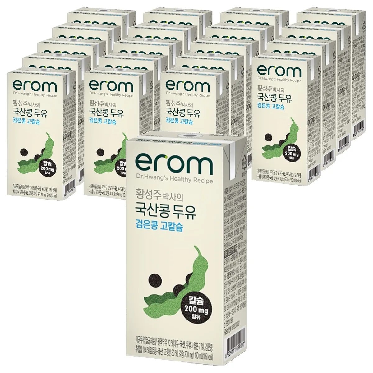 쿠팡 이롬 황성주 박사의 국산콩 두유 검은콩 고칼슘