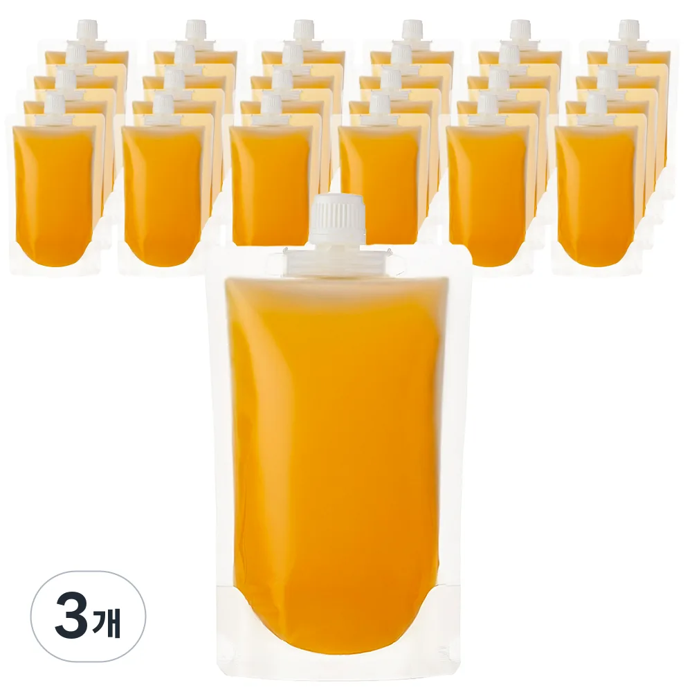쿠팡 코멧 투명 스파우트 음료 파우치 300mL
