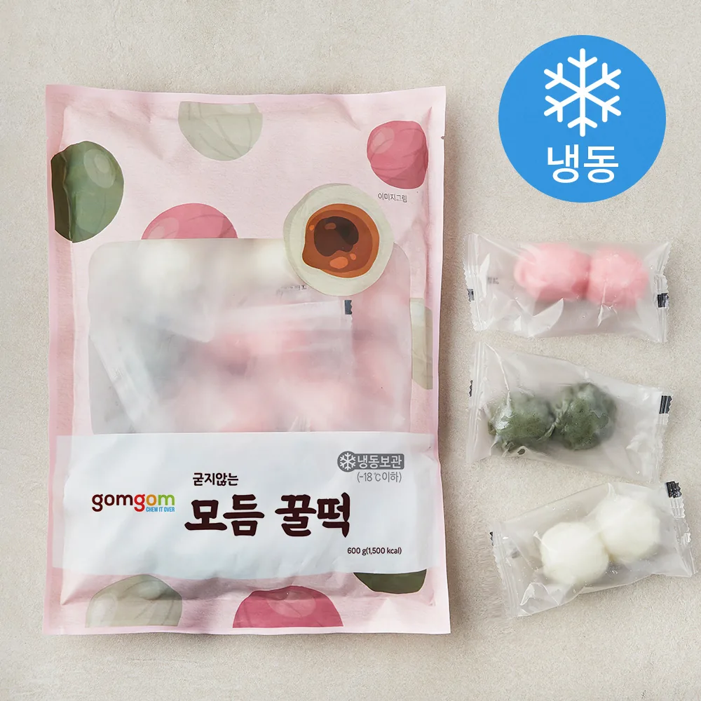쿠팡 곰곰 굳지않는 모듬 꿀떡 (냉동)