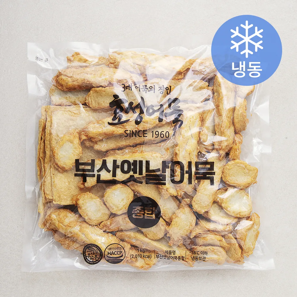 쿠팡 효성어묵 부산옛날어묵 종합 냉동