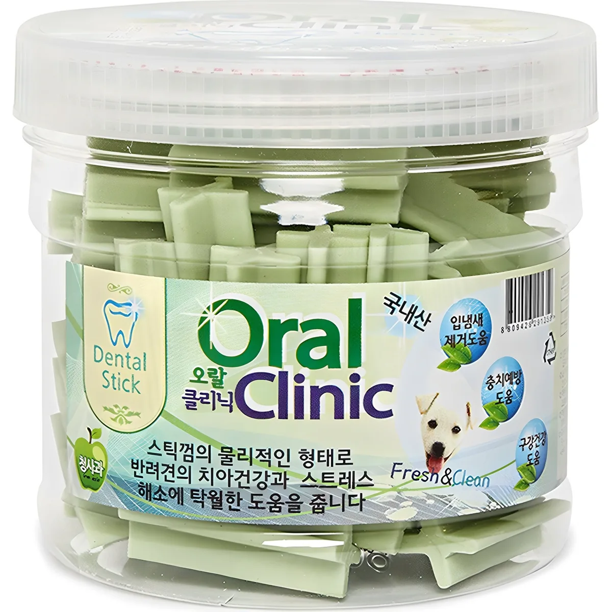 쿠팡 강아지 오랄클리닉 덴탈 스틱 껌
