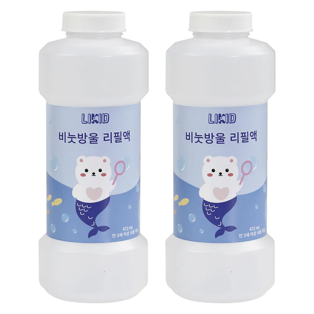 쿠팡 라이키드 비눗방울 리필액 LIK-BS03 472ml