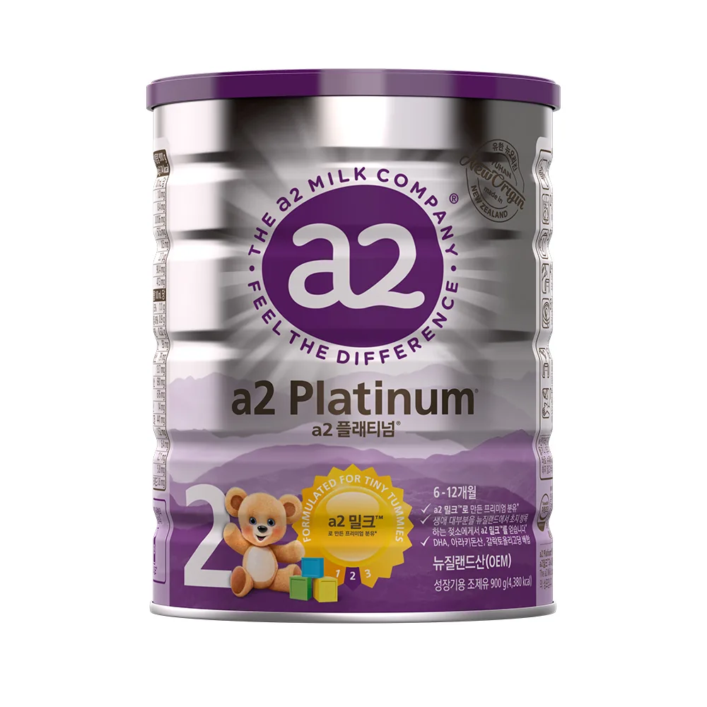 쿠팡 에이투밀크 플래티넘 단백질 분유 2단계, 900g, 1개