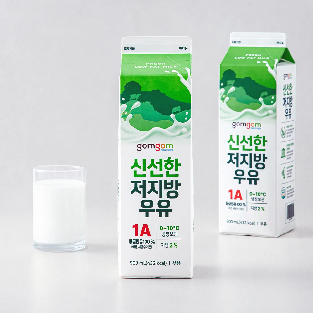 쿠팡 곰곰 신선한 저지방우유