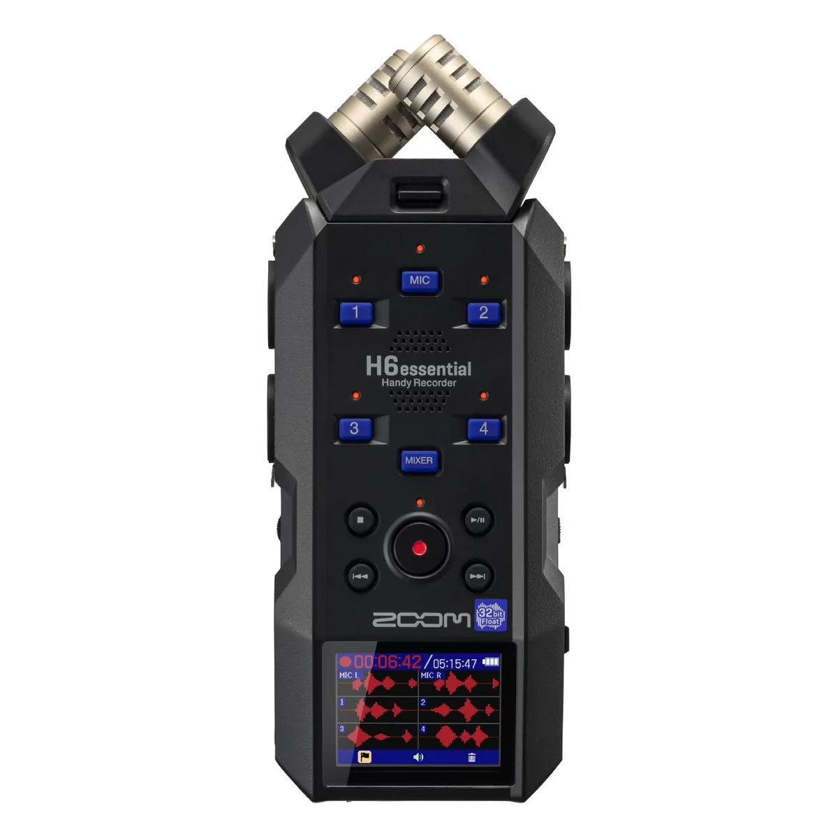 쿠팡 ZOOM H6essential 32bit 플로트 6 트랙 핸디 레코더