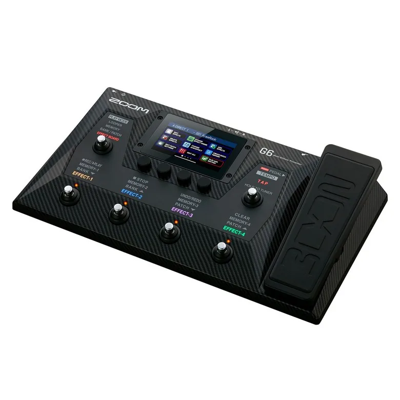 쿠팡 ZOOM G6 AC 멀티 이펙터 기타용 135종 이펙트 IR 로더 드럼 머신 루퍼 내장