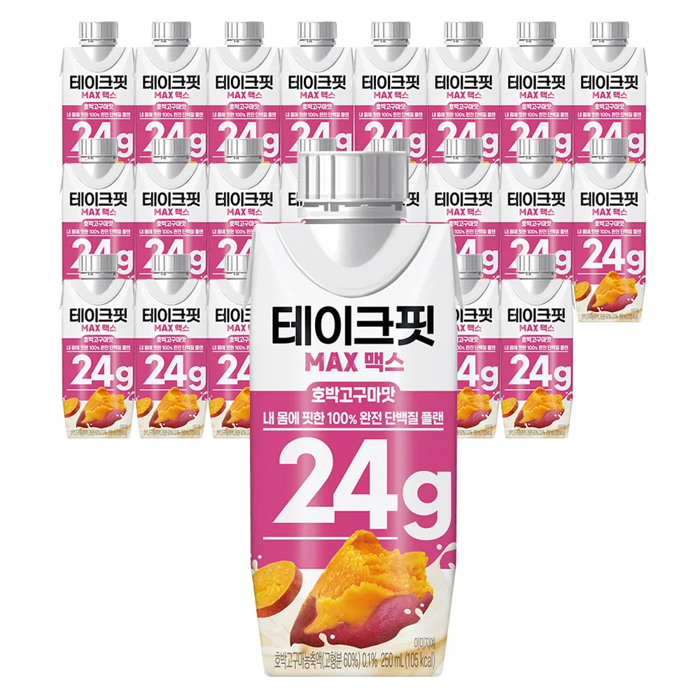 쿠팡 테이크핏 맥스 호박고구마맛 상품군