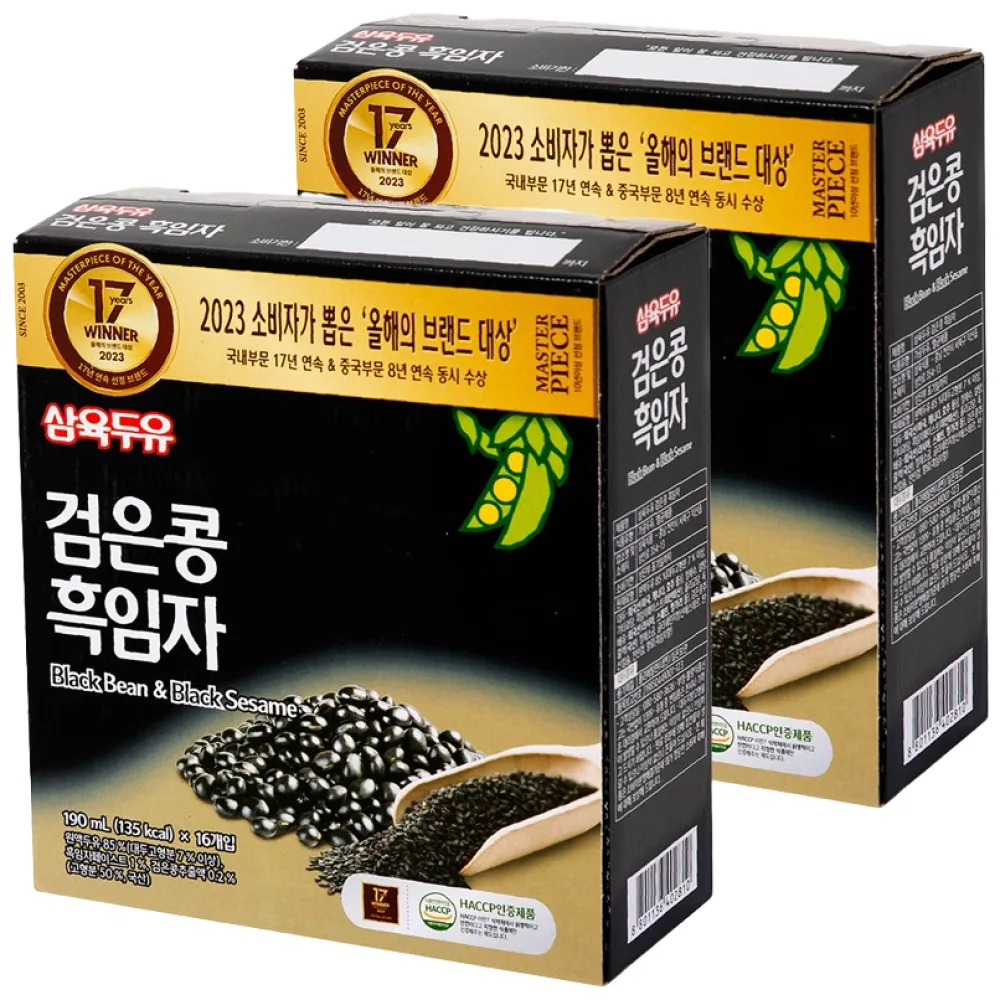 쿠팡 삼육두유 검은콩흑임자