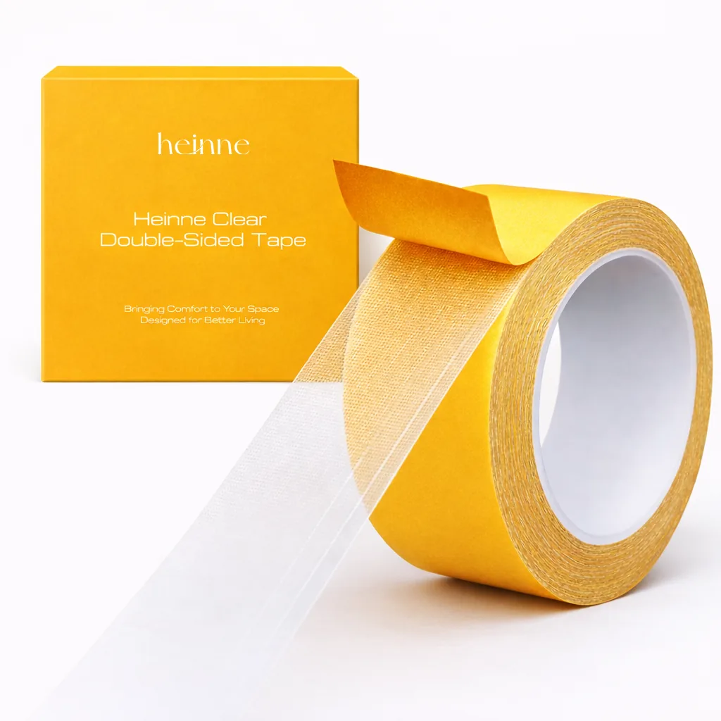 쿠팡 헤인느 자국없는 초강력 투명 양면 테이프 만능 접착 30mm x 5m