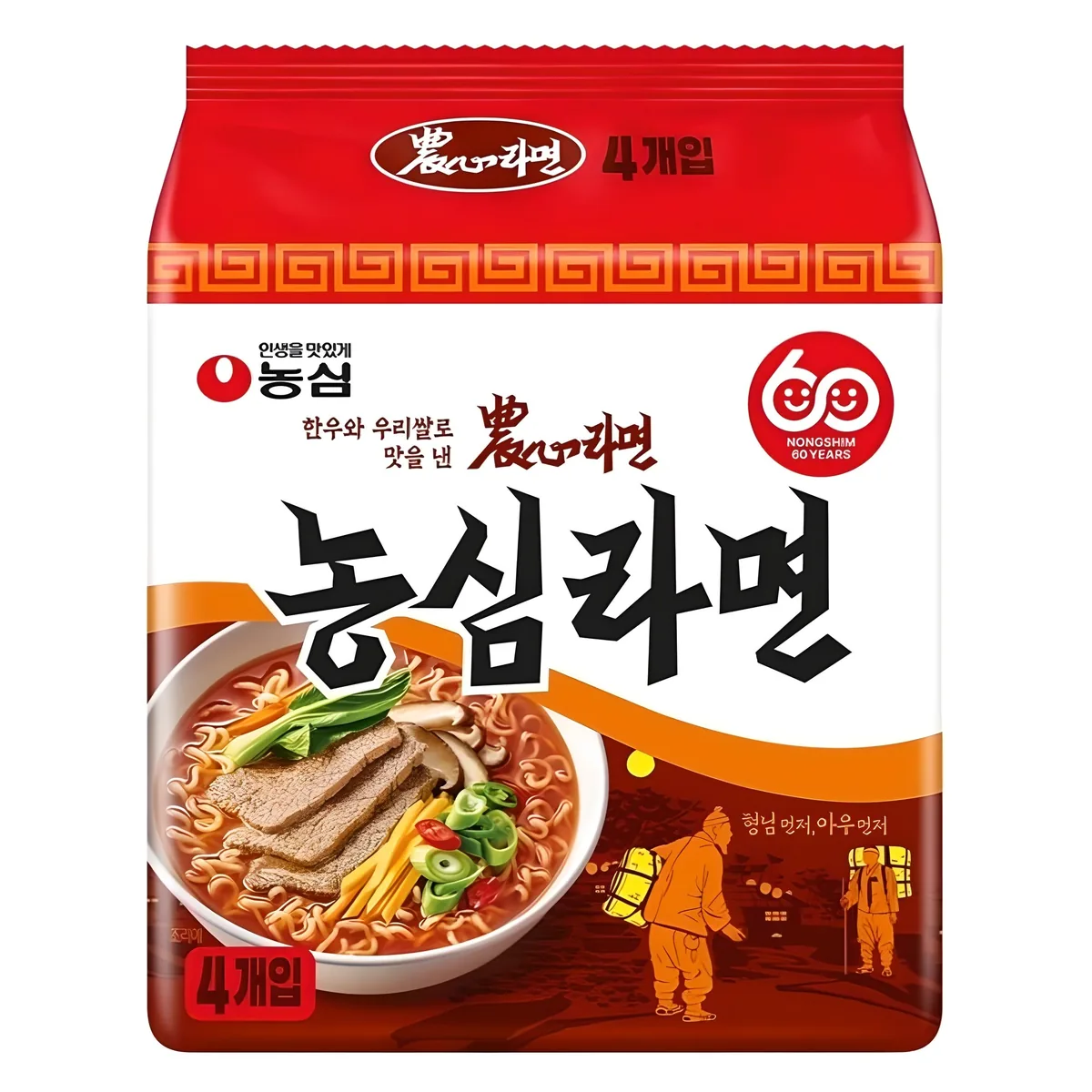 쿠팡 농심 라면 124g