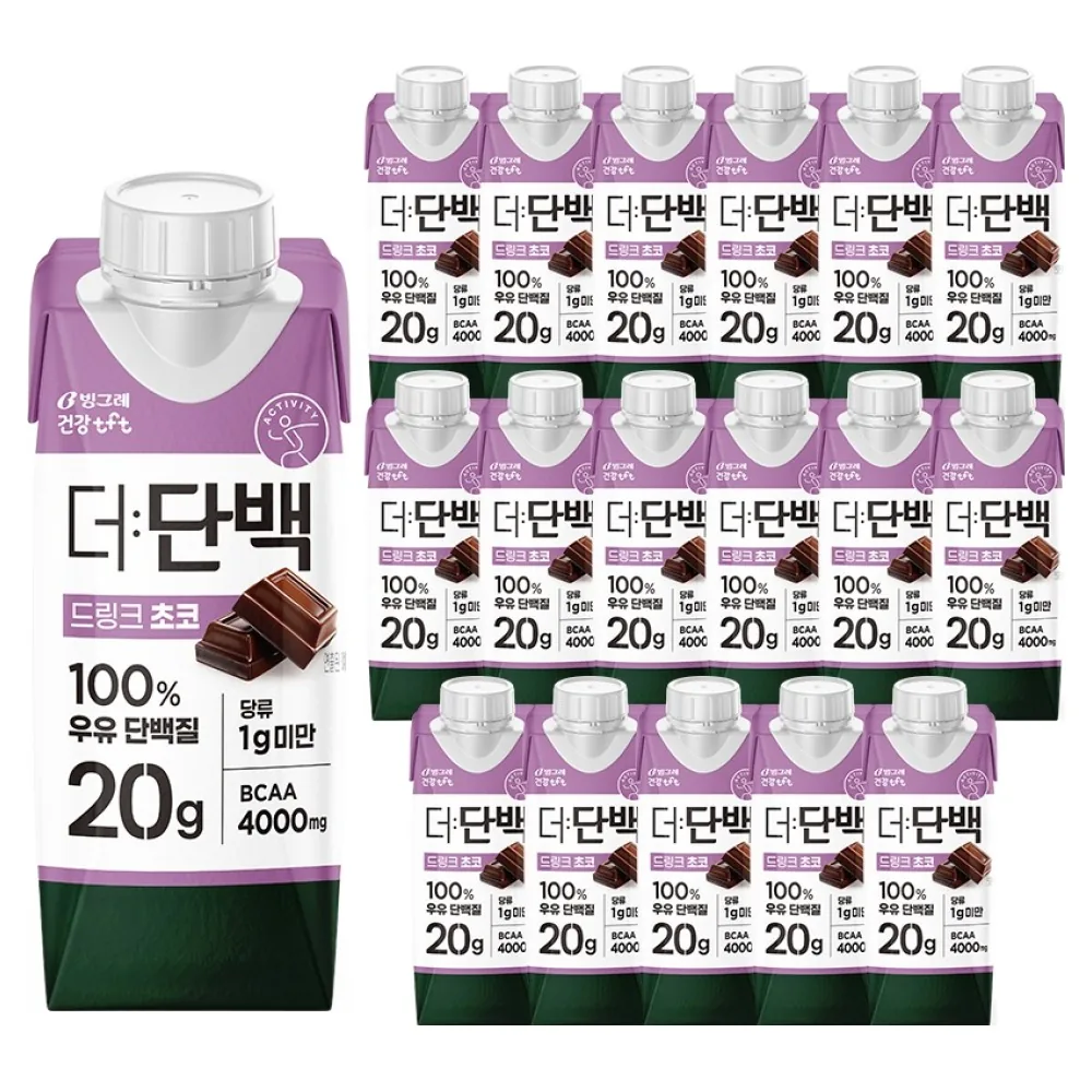 쿠팡 더단백 드링크 초코