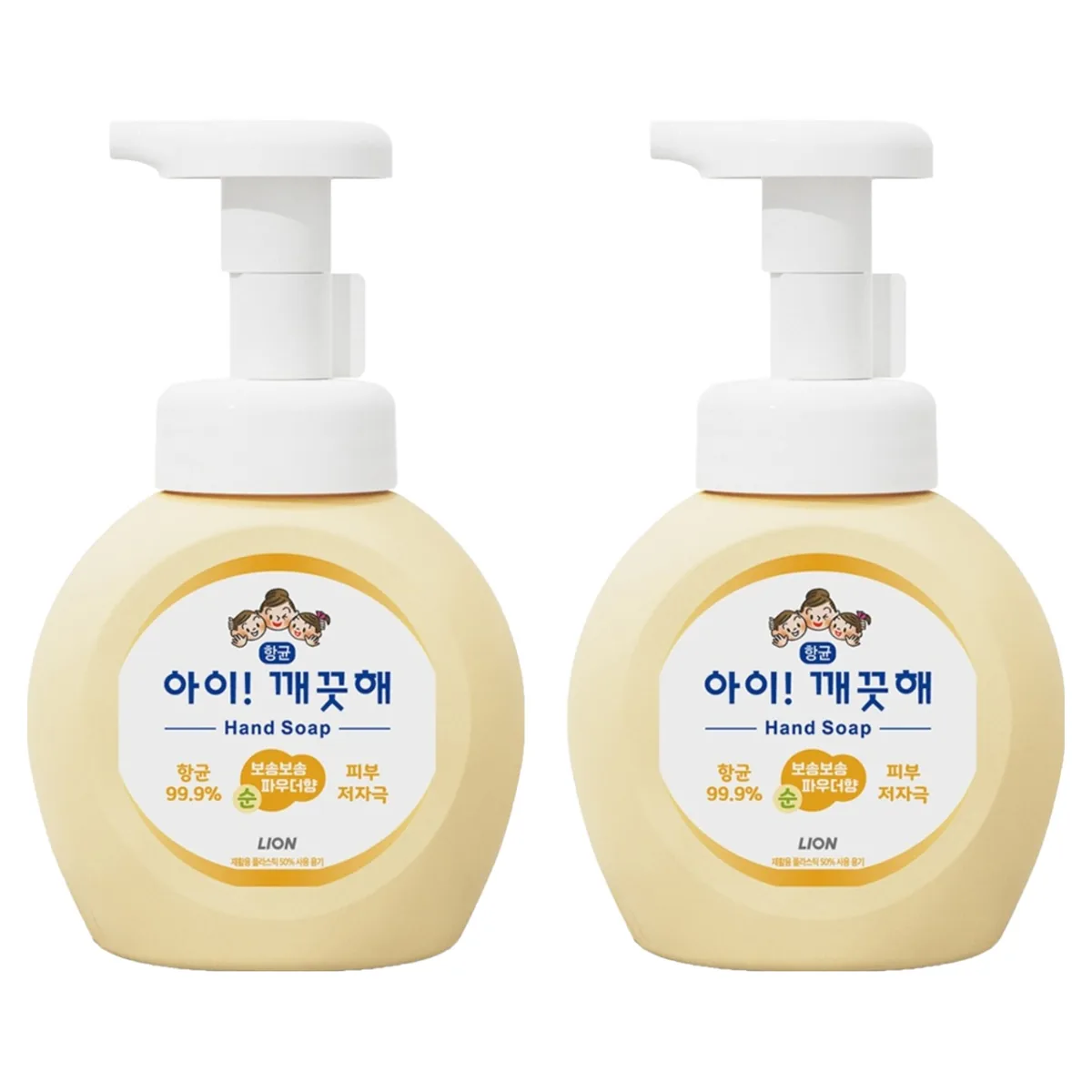 쿠팡 아이깨끗해 핸드워시 순 보송보송 파우더향