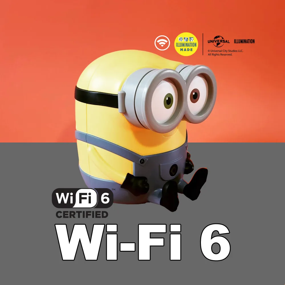 쿠팡 밥 미니언즈공유기 와이파이 Wi-Fi 6 AX-1800