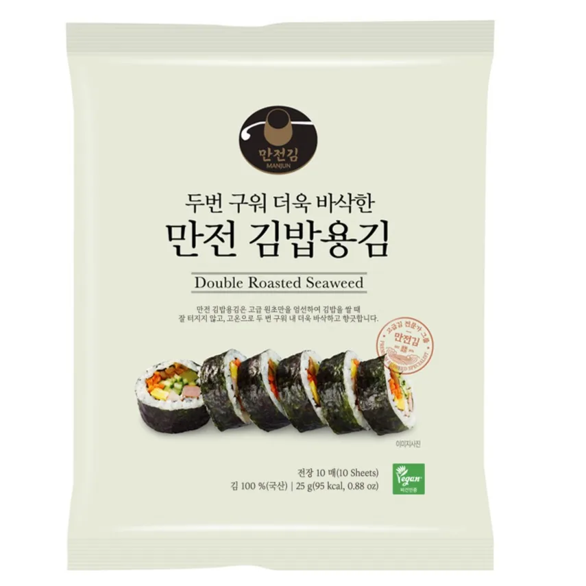 쿠팡 만전김 두번구운 김밥용김 10p
