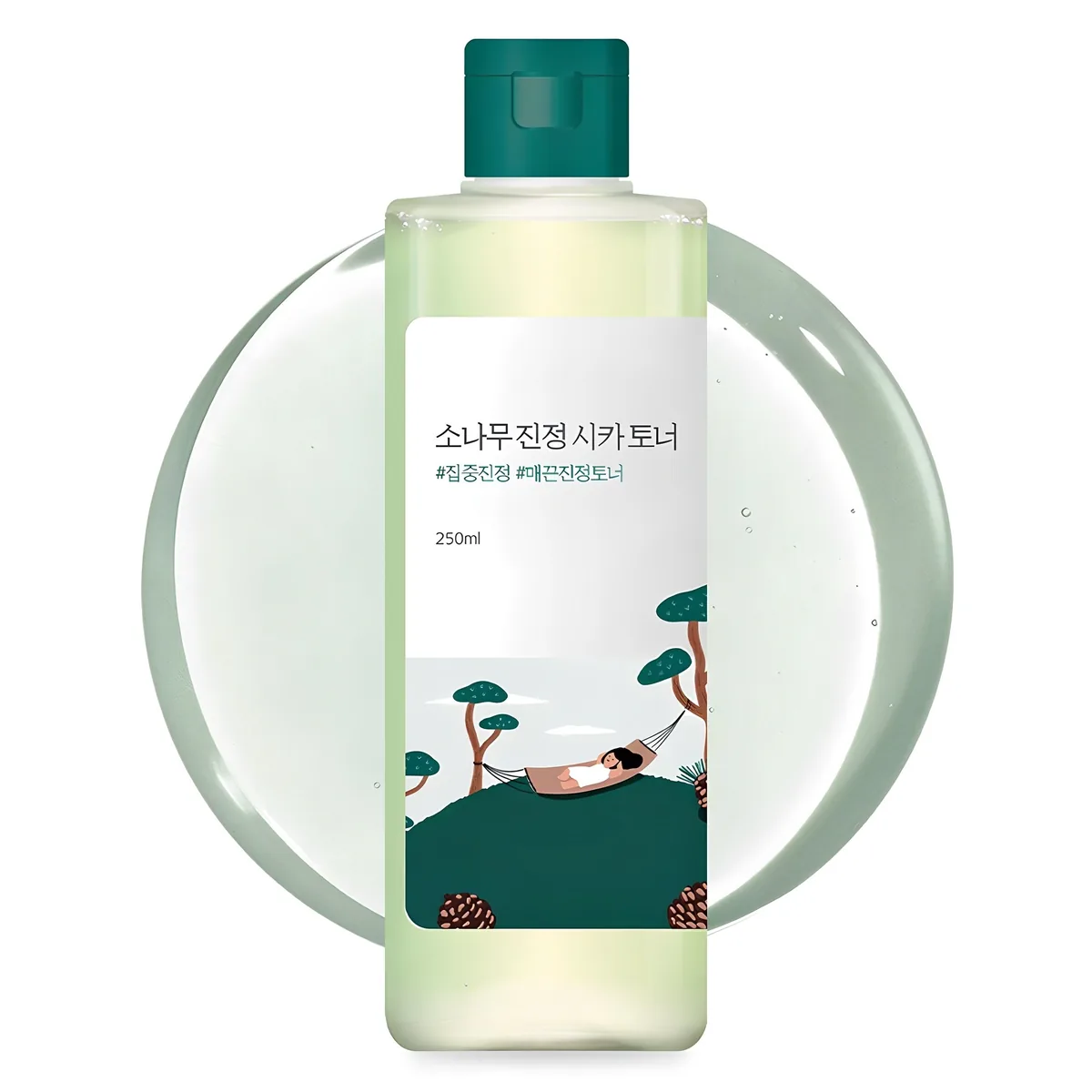 쿠팡 라운드랩 소나무 진정 시카 토너 250ml