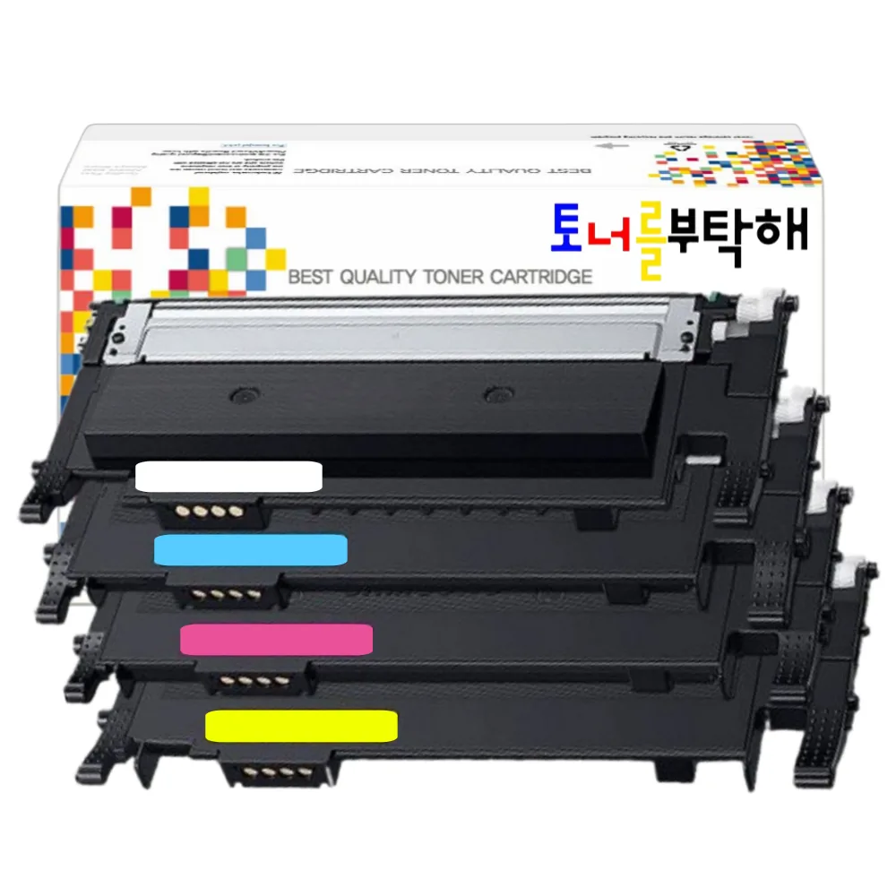 쿠팡 토너를부탁해 삼성 호환 CLT-K510S 4색1세트 SL-C563W C563FW SL-C510 C510W C513 C513W C563 재생토너