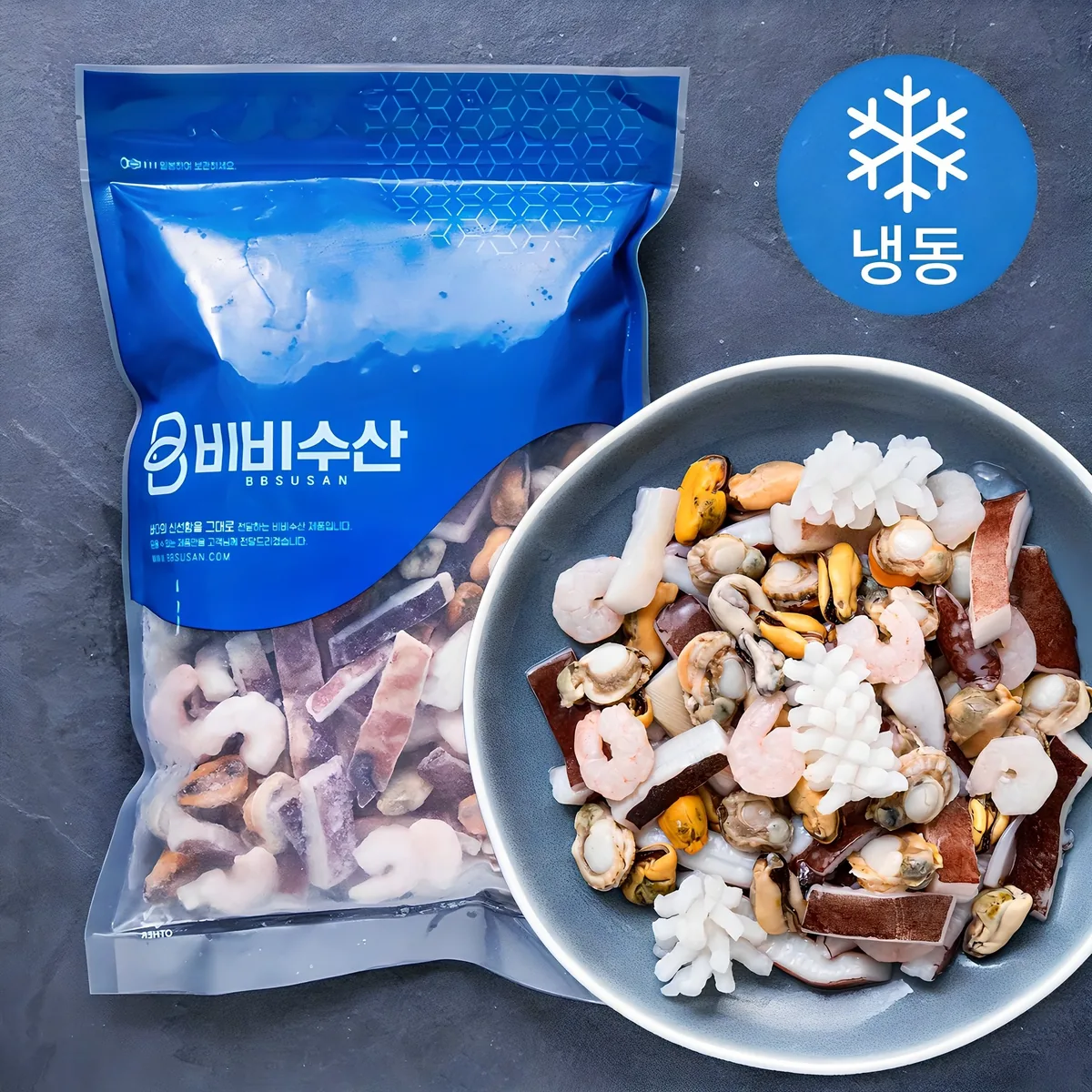 쿠팡 비비수산 해물모둠 (냉동)