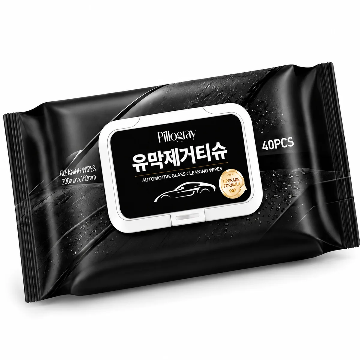 쿠팡 필로그레이 초간단 셀프 자동차 유막제거 티슈