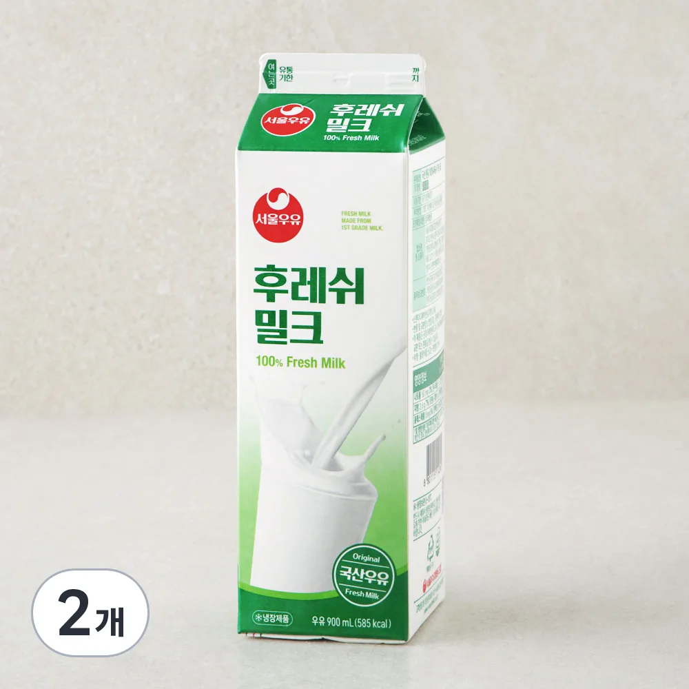 쿠팡 서울우유 후레쉬 밀크