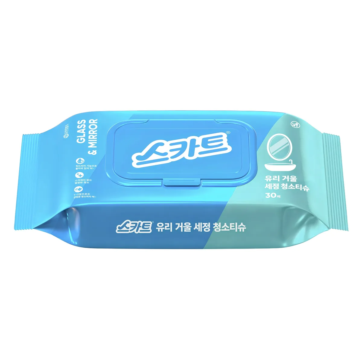 쿠팡 스카트 유리 거울 세정 청소티슈
