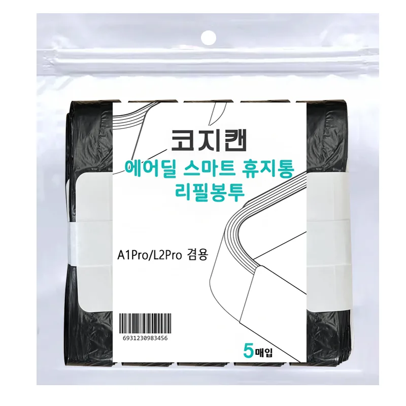 쿠팡 에어딜 코지캔 스마트휴지통 전용리필봉투 5롤