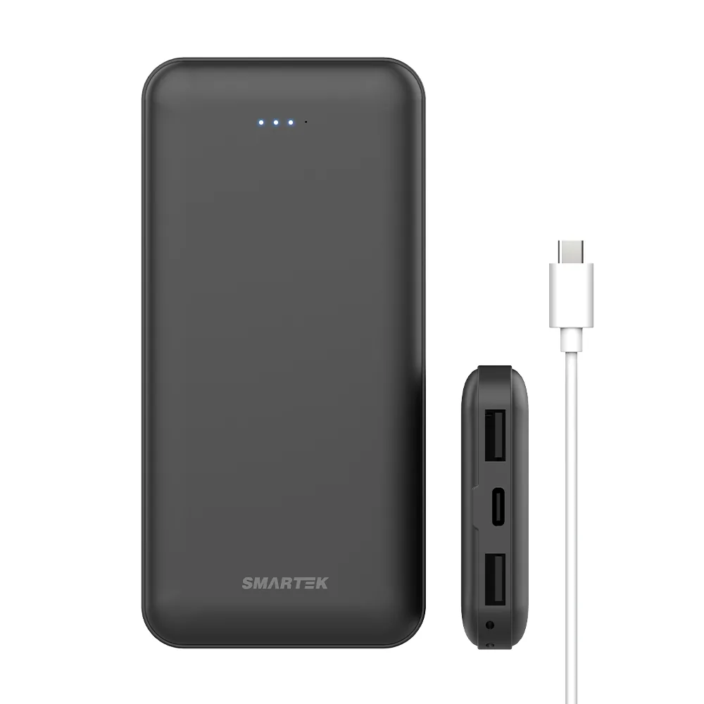 쿠팡 스마텍 슬림 보조배터리 10000mAh + 케이블 세트